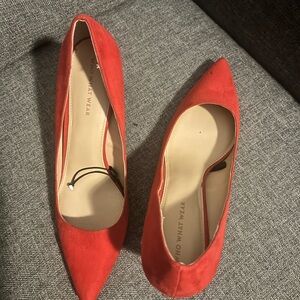 Who What Wear Women's Red Heels